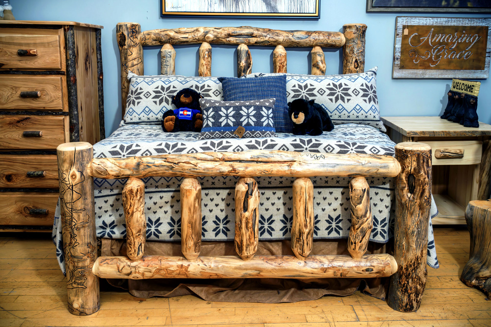 Aspen Cabin Series Bed