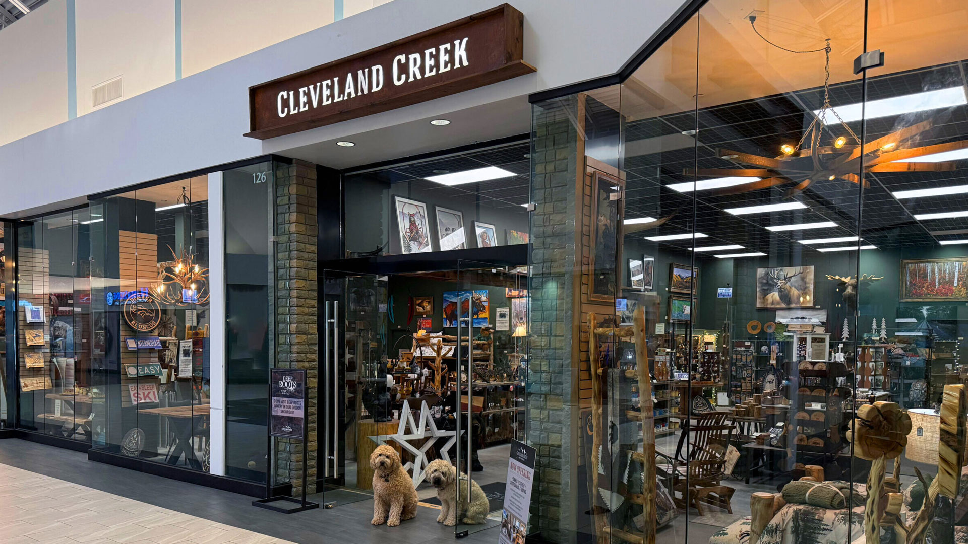 Cleveland Creek at the Colorado Mills Mall